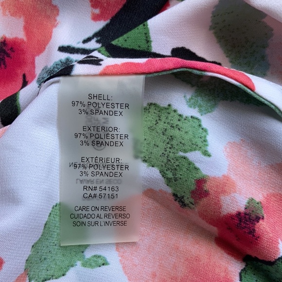 CK Floral Blouse NWOT - Picture 6 of 6